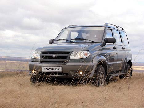 Новый внедорожник УАЗ Патриот (UAZ Patriot)