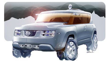 Мировая премьера внедорожника Nissan Terranaut