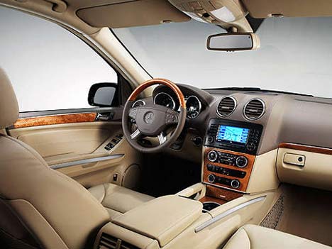 ����������� ���������� � Mercedes GL-class